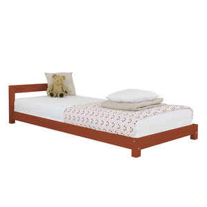 Lit enfant DREAMY 90 x 190 rouge brique