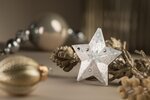 Pièce de monnaie en Argent 5 Dollars g 31.1 (1 oz) Millésime 2024 Holiday Ornament STARRY SKY STAR