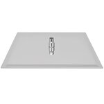 vidaXL Pomme de douche plongeante 2 Pièces Acier inoxydable 40x40 cm