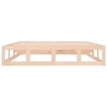 vidaXL Cadre de lit 120x200 cm Bois massif
