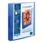 Classeur 2 Anneaux 30mm Polypropylène Chromaline 7/10e Krea Cover - A4 Maxi - Couleurs Assorties - X 15 - Exacompta