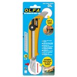 Olfa Couteau à tapis OL - 18mm - jaune