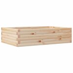 vidaXL Jardinière 90x60x23 cm bois de pin massif