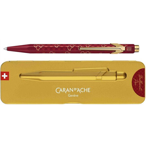 Stylo à bille 849 Dragon bordeaux CARAN D'ACHE