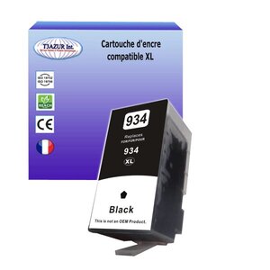 Cartouche compatible avec HP OfficeJet 6825, Pro 6220 ePrinter remplace HP 934XL Noire - T3AZUR