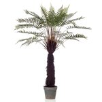 Emerald Arbre artificiel de fougère Dicksonia 125 cm en pot