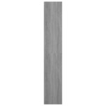 vidaXL Bibliothèque Sonoma gris 36x30x171 cm Bois d'ingénierie