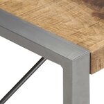 vidaXL Table basse 180x90x40 cm Bois de manguier brut