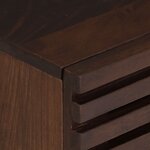 vidaXL Tables de chevet 2 Pièces 40x34x46 cm bois de manguier massif