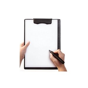 magnetoplan Porte-bloc A4 magnétique fixation magnétique noir