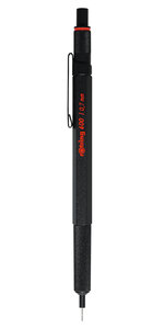 Porte-mine mécanique rOtring 600  0 7 mm  noir (1904442)
