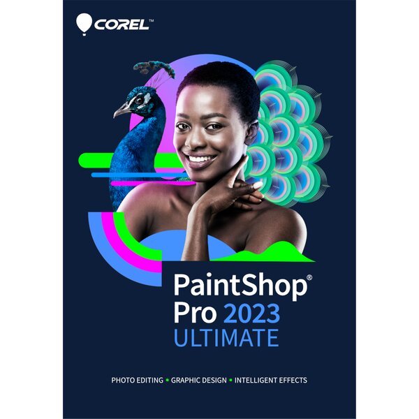 PaintShop Pro Ultimate 2023 - 1 utilisateur - 2 postes - Licence perpétuelle