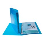 Classeur 4 Anneaux 30 Mm Polypropylène Chromaline - A4 Maxi - Couleurs Assorties - X 10 - Exacompta