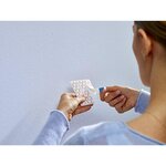 Pack 9 Languettes Powerstrips Adhésives Papier peint - Plâtre 0 5Kg x 15 TESA