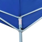 vidaXL Tente de réception pliable 3x9 m Bleu
