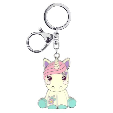 Porte clef en métal collection candy cloud 003