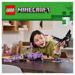 LEGO® Minecraft™ 21264 : Le Dragon et le Navire de l'Ender - Aventure Épique pour Enfants