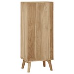 vidaXL Commode 40x30x100 cm Bois massif de teck