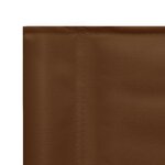 vidaXL Chaises de metteur en scène lot de 2 Acier Marron