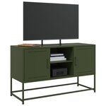 vidaXL Buffet haut blanc 36x39x107 cm acier
