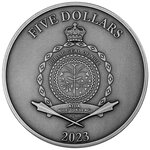 GARDEN OF HESPERIDES 2 Once Argent Monnaie 5 Dollars Niue 2023