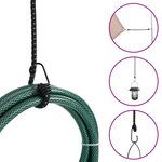vidaXL Cordes élastiques avec bandes réfléchissantes et crochets 50Pièces