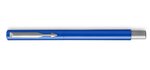 Stylo plume VECTOR Pte Moyenne Corps Bleu Brillant Attribut Acier PARKER