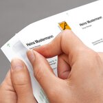 Lot de 100 Cartes de Visite Imprimables 3C Impression Recto Verso 8 5 X 5 5 cm 250 G SIGEL