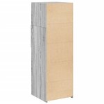 vidaXL Buffet haut sonoma gris 40x42 5x124 cm bois d'ingénierie