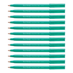 Stylo roller encre Ball R56 Pointe Fine Rouge x 12 PENTEL