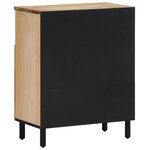 vidaXL Armoire latérale 60x33x75 cm bois massif de manguier