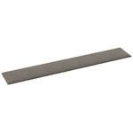 vidaXL Panneaux muraux 12 Pièces Gris clair 90x15 cm Velours 1 62 m²