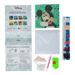 Carte à diamanter DISNEY 18 cm Mickey