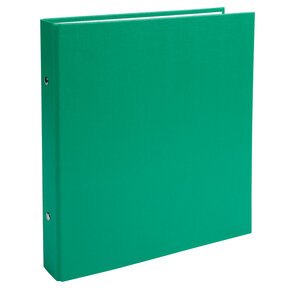 Classeur rembordé polypropylène format ecolier 4 anneaux 25mm - 230x215mm vert EXACOMPTA