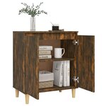 vidaXL Buffet Chêne fumé 60x35x70 cm Bois d'ingénierie