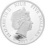 Pièce de monnaie en Argent 5 Dollars g 62.2 (2 oz) Millésime 2017 Four Seasons 2017 WINTER