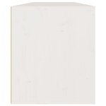 vidaXL Armoires murales 2 Pièces Blanc 60x30x35 cm Bois de pin massif