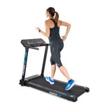 Tapis de course pliable compact faster sp - 10km/h - 1 5cv - 12 programmes - capteurs cardiaque  ecran lcd