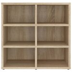 vidaXL Armoire à chaussures Chêne Sonoma 52 5x30x50 cm