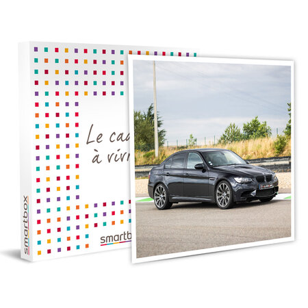 SMARTBOX - Coffret Cadeau - Baptême sur circuit avec option drift en BMW3 pour 3 - 8 aventures sur circuit