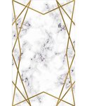 Tapis de salon croisé 80 x 150 cm - Doré