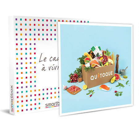 Smartbox - coffret cadeau - panier pour cuisiner 4 repas quitoque au choix à domicile pour 2