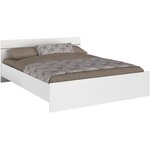 Lit adulte BOSTON 160 x 200 - blanc