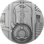 Pièce de monnaie en Argent 5 Dollars g 62.2 (2 oz) Millésime 2022 Robert Lewandowski TALENT