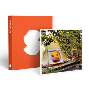 SMARTBOX - Coffret Cadeau 2 jours insolites en tipi avec accès illimité au spa privatif en Ardèche - Séjour
