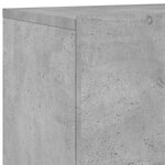 vidaXL Meubles TV muraux 2 Pièces gris béton 60x30x41 cm