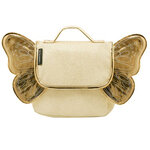 Sac à bretelles ailé caramel et cie - or paillettes