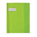 Protège-cahier Styl'SMS 17x22 cm pvc 120 avec Porte-étiquette Vert Anis ELBA