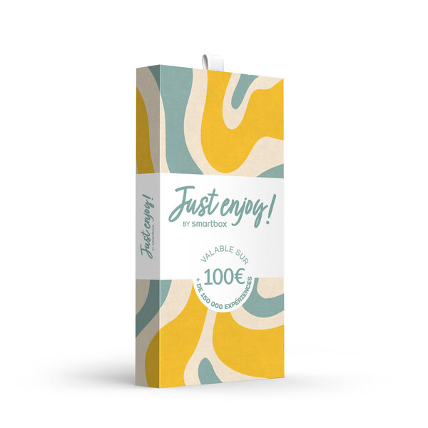 SMARTBOX - Coffret Cadeau Carte cadeau Just enjoy ! Évasion - 100 € -  Multi-thèmes