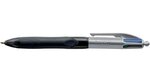 Stylo bille 4 COLOUR GRIP PRO Pointe Moyenne 4 Couleurs classiques x 12 BIC